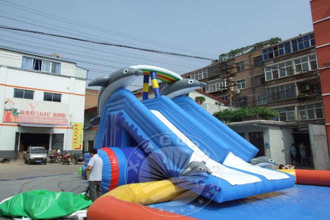 龙门镇充气大滑梯